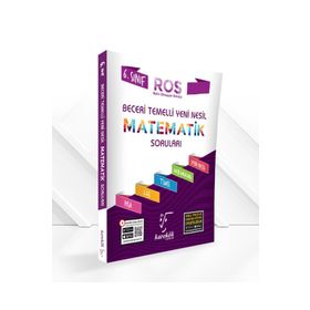 Karekök Yayınları 6. Sınıf Beceri Temelli Yeni Nesil Matematik Soruları