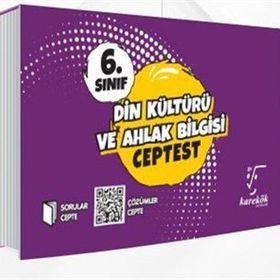 Karekök Yayınları 6. Sınıf Din Kültürü ve Ahlak Bilgisi Cep Test