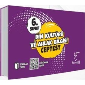 Karekök Yayınları 6. Sınıf Din Kültürü ve Ahlak Bilgisi Cep Test