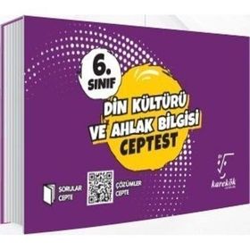 Karekök Yayınları 6. Sınıf Din Kültürü ve Ahlak Bilgisi Cep Test
