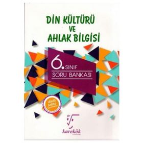 Karekök Yayınları 6. Sınıf Din Kültürü ve Ahlak Bilgisi Soru Bankası Yeni