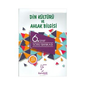 Karekök Yayınları 6. Sınıf Din Kültürü ve Ahlak Bilgisi Soru Bankası Yeni