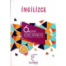Karekök Yayınları 6 Sınıf İngilizce Soru Bankası