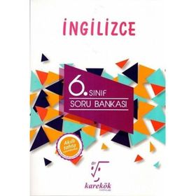 Karekök Yayınları 6 Sınıf İngilizce Soru Bankası