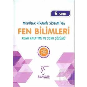 Karekök Yayınları 6. Sınıf Modüler Piramit Sistemiyle Fen Bilimleri Konu Anlatımı Ve Soru Çözümü