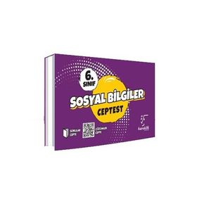 Karekök Yayınları 6. Sınıf Sosyal Bilgiler Cep Test