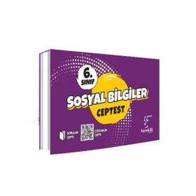 Karekök Yayınları 6. Sınıf Sosyal Bilgiler Cep Test