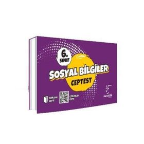 Karekök Yayınları 6. Sınıf Sosyal Bilgiler Cep Test