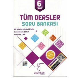 Karekök Yayınları 6. Sınıf Tüm Dersler Soru Bankası