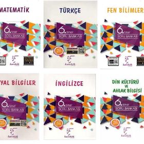 Karekök Yayınları 6. Sınıf Tüm Dersler Soru Bankası