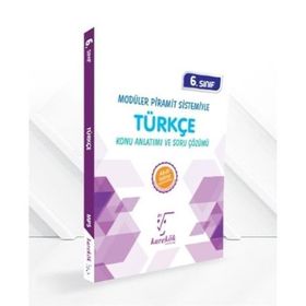Karekök Yayınları 6 Sınıf Türkçe MPS Konu Anlatımı ve Soru Çözümü