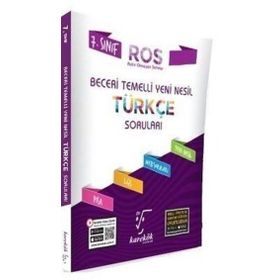 Karekök Yayınları 7. Sınıf Türkçe Ros Serisi Soru Bankası
