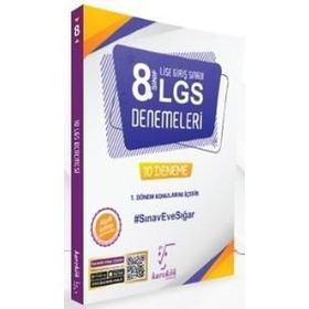 Karekök Yayınları 8. Sınıf LGS 1. Dönem 10 Beyaz Deneme