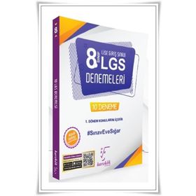 Karekök Yayınları 8. Sınıf LGS 1. Dönem 10 Beyaz Deneme