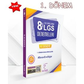 Karekök Yayınları 8. Sınıf LGS 1. Dönem 10 Beyaz Deneme