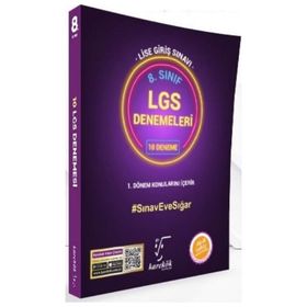 Karekök Yayınları 8. Sınıf LGS 1. Dönem 10'lu Mor Deneme Seti
