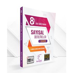 Karekök Yayınları 8. Sınıf LGS 1. Dönem Sayısal 7 Adet Deneme