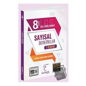 Karekök Yayınları 8. Sınıf LGS 1. Dönem Sayısal 7 Adet Deneme