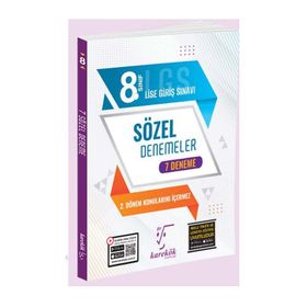 Karekök Yayınları 8. Sınıf LGS 1. Dönem Sözel 7 Adet Deneme
