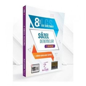 Karekök Yayınları 8. Sınıf LGS 1. Dönem Sözel 7 Adet Deneme