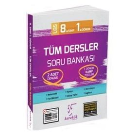 Karekök Yayınları - 8. Sınıf LGS 1. Dönem Tüm Dersler Soru Bankası