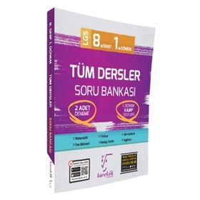 Karekök Yayınları - 8. Sınıf LGS 1. Dönem Tüm Dersler Soru Bankası