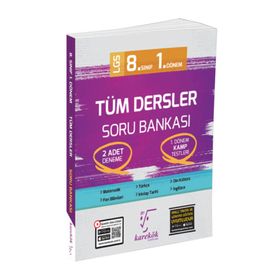 Karekök Yayınları - 8. Sınıf LGS 1. Dönem Tüm Dersler Soru Bankası