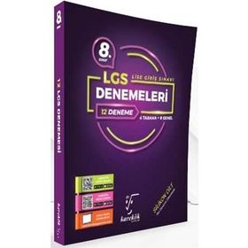 Karekök Yayınları 8. Sınıf LGS 12 Deneme