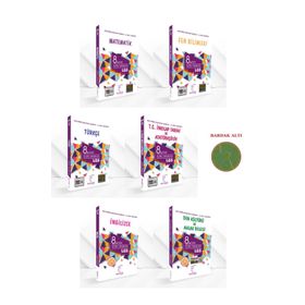 Karekök Yayınları 8. Sınıf Lgs 6 Kitap Tüm Dersler Soru Bankası Kazandıran Set
