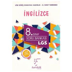 Karekök Yayınları 8.sınıf Lgs İngilizce Soru Bankası