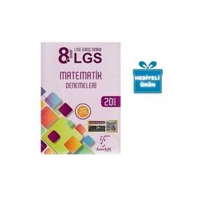 Karekök Yayınları 8. Sınıf LGS Matematik 20 Deneme