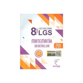 Karekök Yayınları 8. Sınıf LGS Matematik 20 Deneme