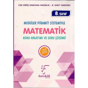 Karekök Yayınları 8. Sınıf LGS Matematik Konu Anlatımı ve Soru Çözümü
