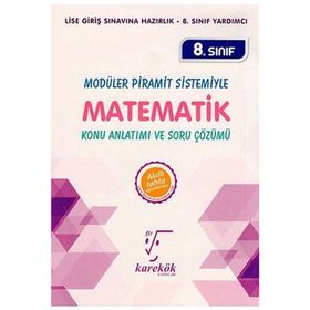 Karekök Yayınları 8. Sınıf LGS Matematik Konu Anlatımı ve Soru Çözümü