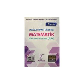 Karekök Yayınları 8. Sınıf LGS Modüler Piramit Sistemiyle Matematik Konu Anlatımı ve Soru Çözümü