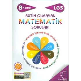 Karekök Yayınları 8. Sınıf LGS Rutin Olmayan Matematik Soruları