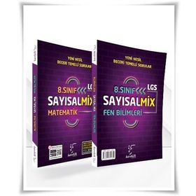 Karekök Yayınları 8. Sınıf LGS Sayısalmix Matematik Ve Fen Bilimleri Soru Bankası