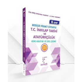 Karekök Yayınları 8. Sınıf LGS TC İnkılap Tarihi ve Atatürkçülük Konu Anlatımı ve Soru Çözümü