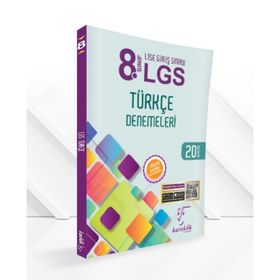 Karekök Yayınları 8. Sınıf LGS Türkçe 20'li Deneme
