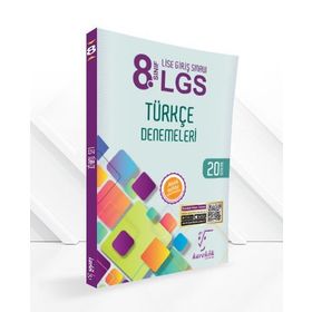 Karekök Yayınları 8. Sınıf LGS Türkçe 20'li Deneme