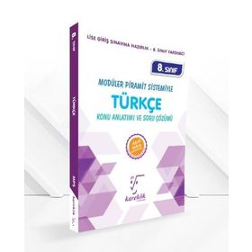 Karekök Yayınları 8 Sınıf LGS Türkçe Konu Anlatımlı