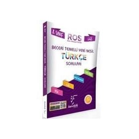 Karekök Yayınları 8. Sınıf LGS Türkçe ROS Beceri Temelli Soru Bankası
