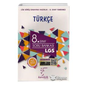 Karekök Yayınları 8.Sınıf LGS Türkçe Soru Bankası