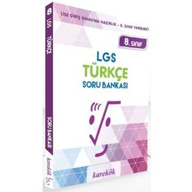 Karekök Yayınları 8.Sınıf LGS Türkçe Soru Bankası