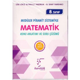 Karekök Yayınları 8. Sınıf Matematik MPS Konu Anlatımı ve Soru Çözümü