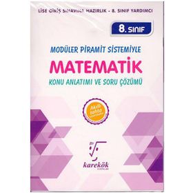 Karekök Yayınları 8. Sınıf Matematik MPS Konu Anlatımı ve Soru Çözümü