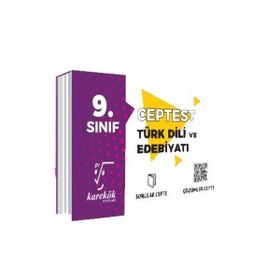 Karekök Yayınları 9. Sınıf Türk Dili ve Edebiyatı Cep Test