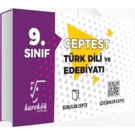Karekök Yayınları 9. Sınıf Türk Dili ve Edebiyatı Cep Test
