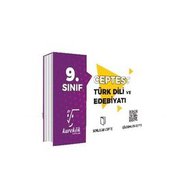 Karekök Yayınları 9. Sınıf Türk Dili ve Edebiyatı Cep Test