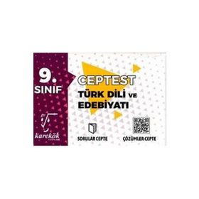 Karekök Yayınları 9. Sınıf Türk Dili ve Edebiyatı Cep Test